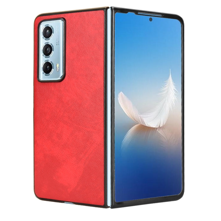 For Honor Magic Vs2 Litchi Texture Back Cover Phone Case(Red)