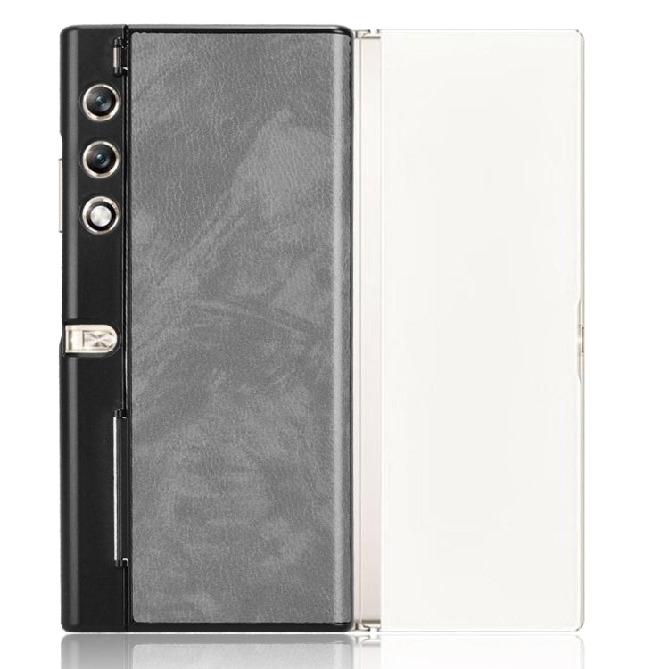 For Honor V Purse Litchi Texture Back Cover Phone Case(Grey)