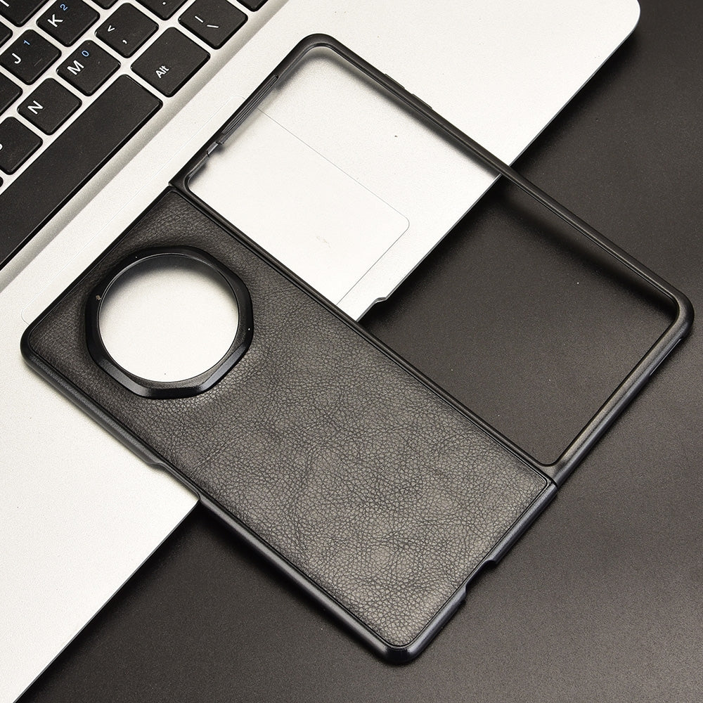 For Honor Magic V3 Litchi Texture Back Cover Phone Case(Black)