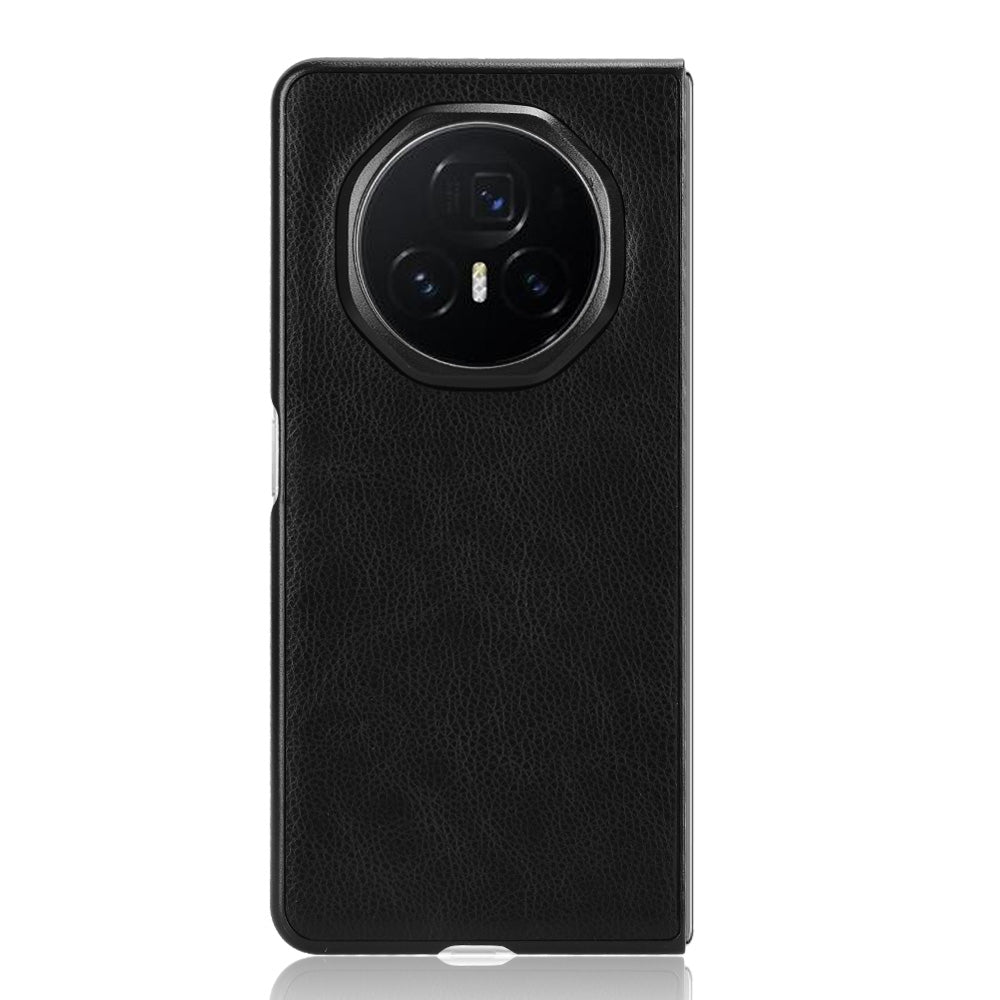 For Honor Magic V3 Litchi Texture Back Cover Phone Case(Black)