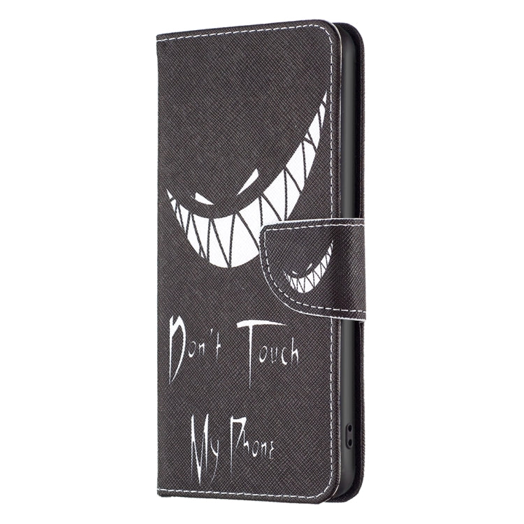 For Honor X8b Colored Drawing Pattern Leather Phone Case(Smirk)
