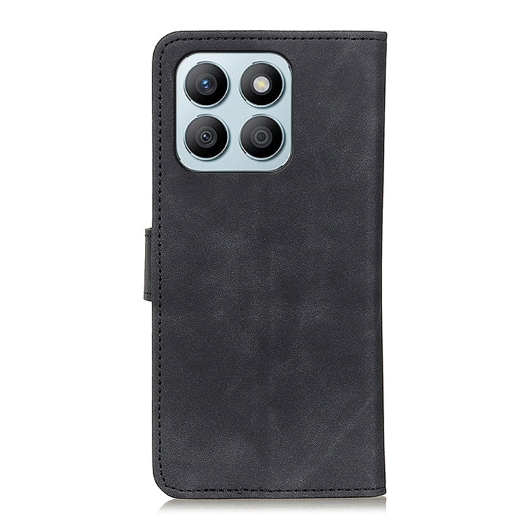 For Honor X8b KHAZNEH Retro Texture Flip Leather Phone Case(Black)