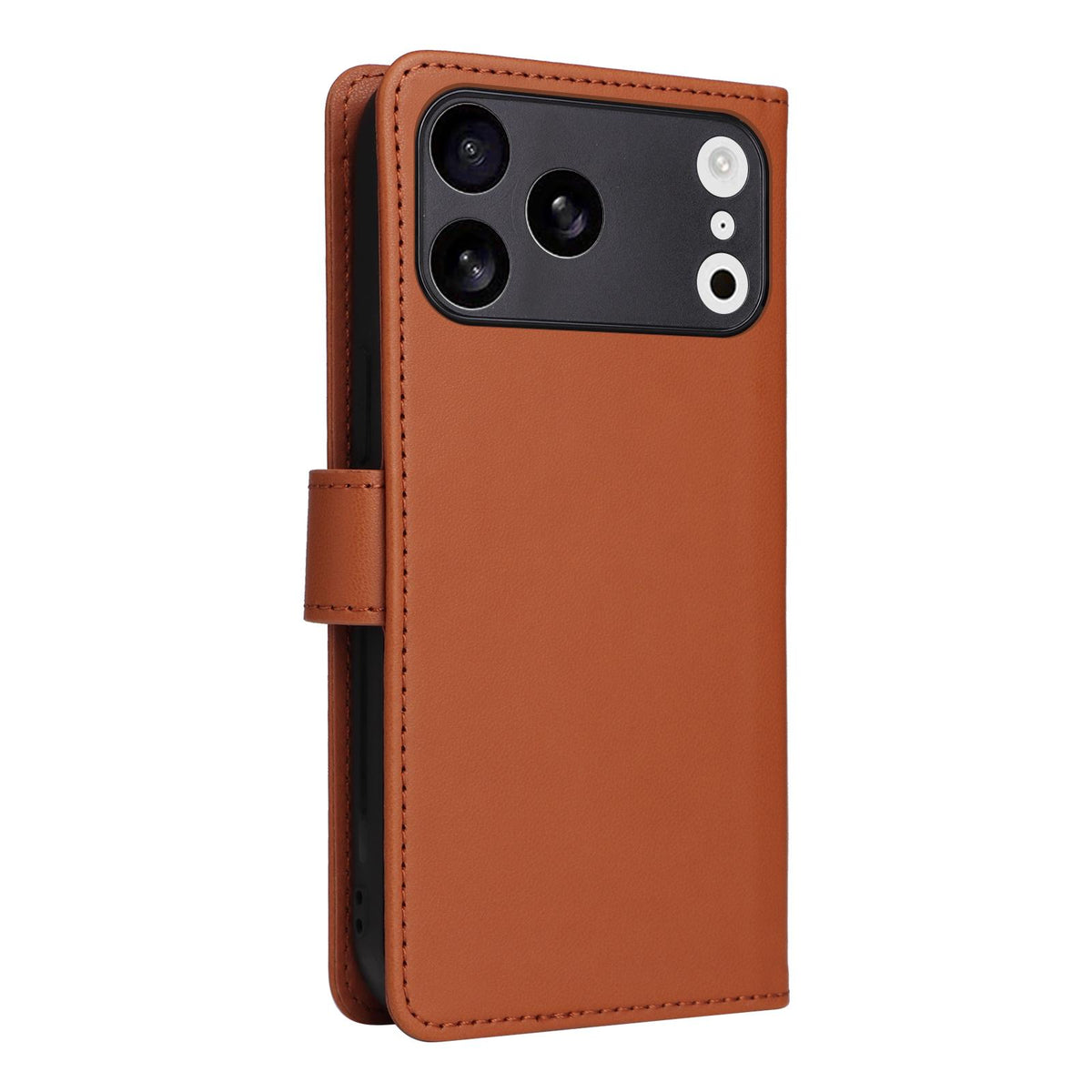 Compatible with iPhone 18 Pro Max & 17 Pro Max BETOPNICE BN-005 2 in 1 Detachable Imitate  Leather Phone Case - Brown