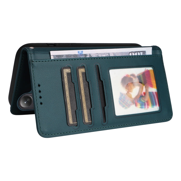 For Samsung Galaxy S24 5G BETOPNICE BN-005 2 in 1 Detachable Imitate Genuine Leather Phone Case(Blue)