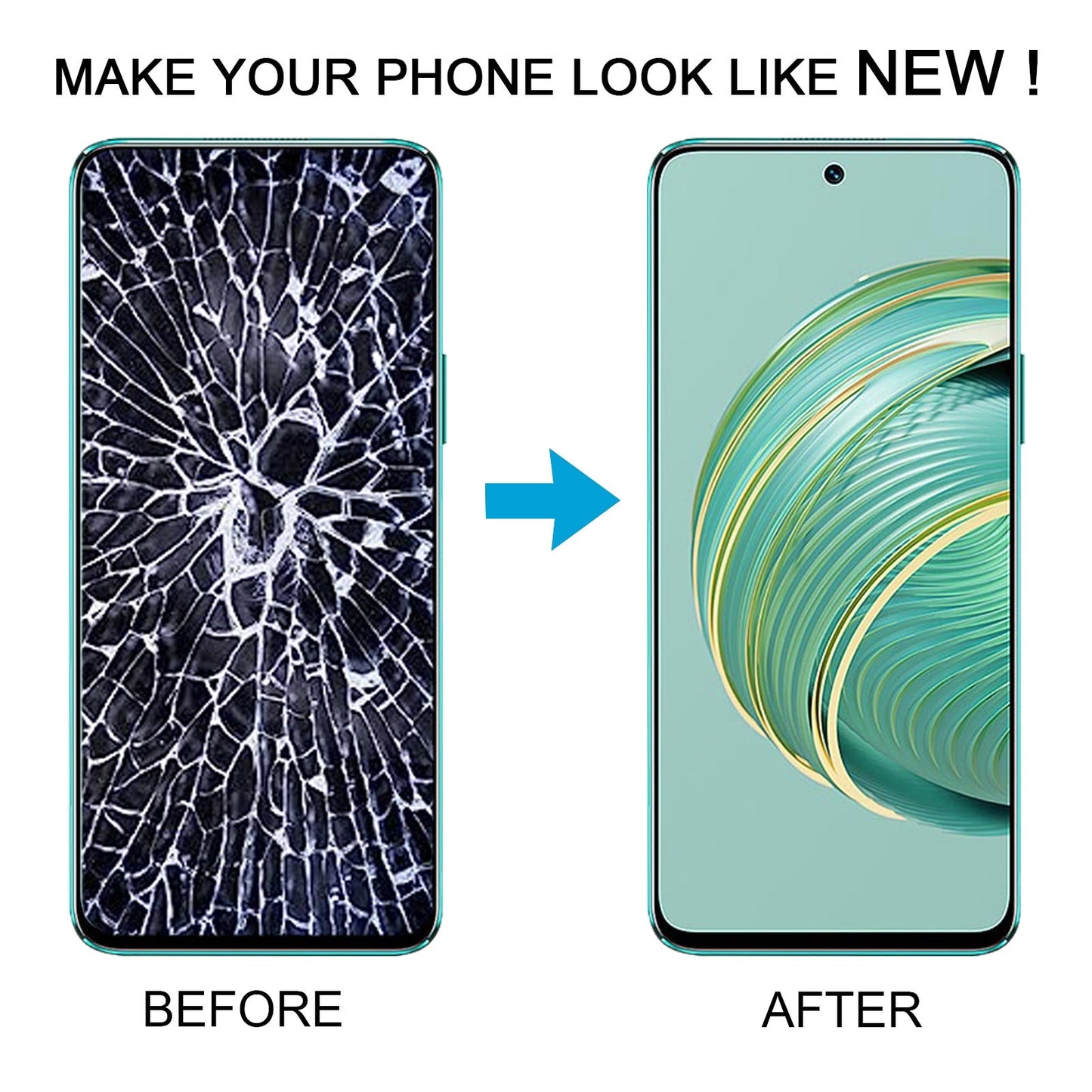 For Huawei Nova 10z Original LCD Screen with Digitizer Full Assembly
