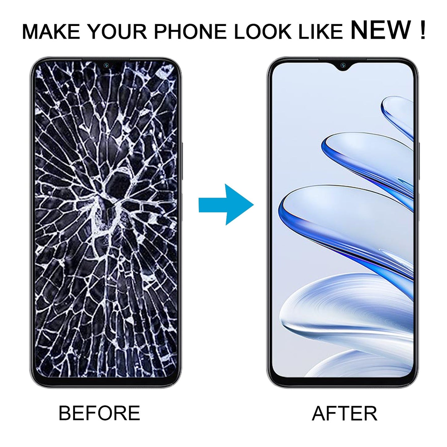 For Honor 70 Lite Original LCD Screen Digitizer Full Assembly with Frame
