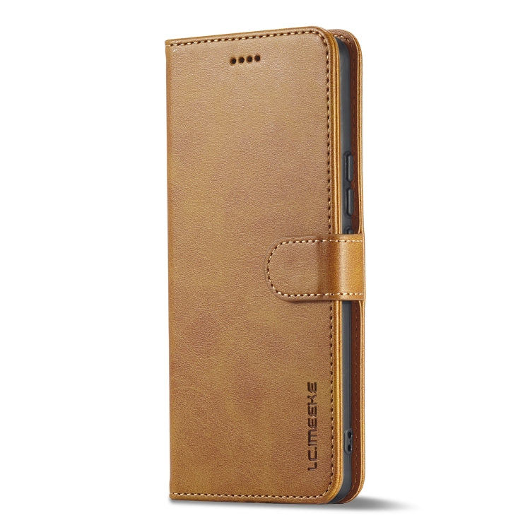 For Honor 90 LC.IMEEKE Calf Texture Leather Phone Case(Brown)