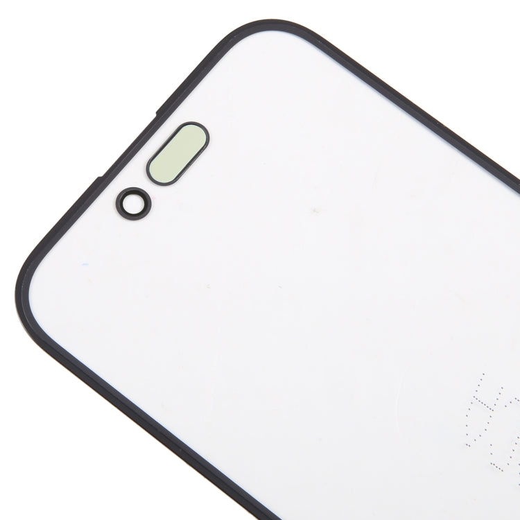 For iPhone 15 Front Screen Outer Glass Lens with OCA Optically Clear Adhesive