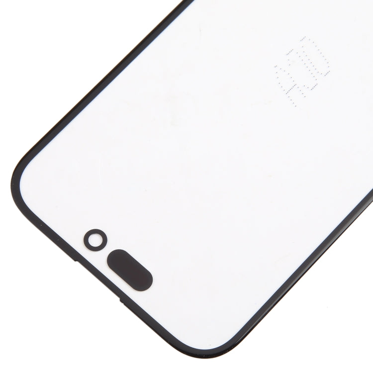 For iPhone 15 Front Screen Outer Glass Lens with OCA Optically Clear Adhesive