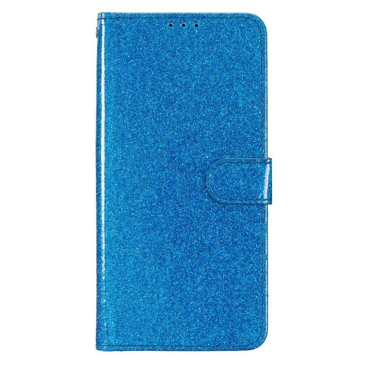 For Honor 90 Pro Glitter Powder Flip Leather Phone Case(Blue)