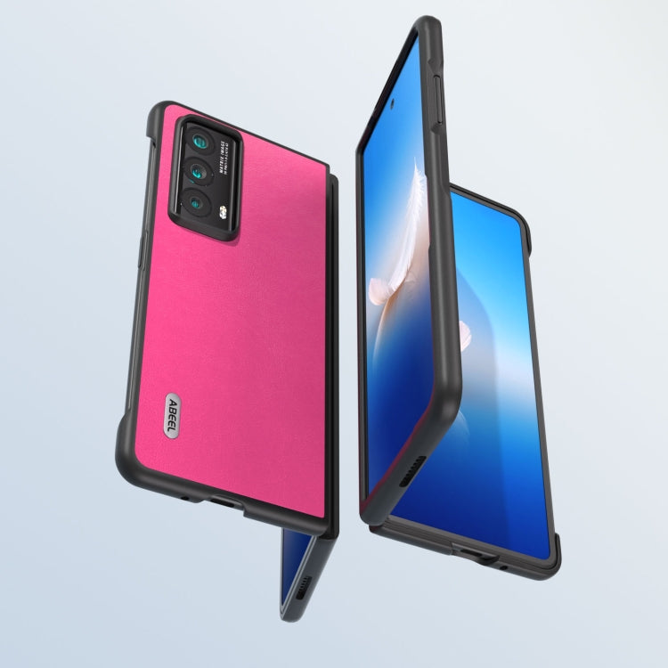 For Honor Magic Vs2 ABEEL Haze Texture PU Phone Case(Red)