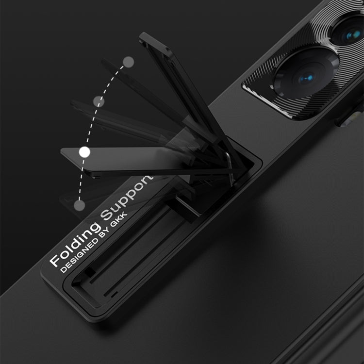 For Honor Magic VS GKK Integrated Magnetic Folding Hinge All-inclusive Phone Case(Green)