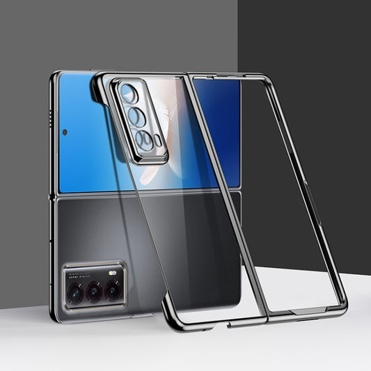 For Honor Magic VS2 6D Electroplate PC Phone Case(Black)