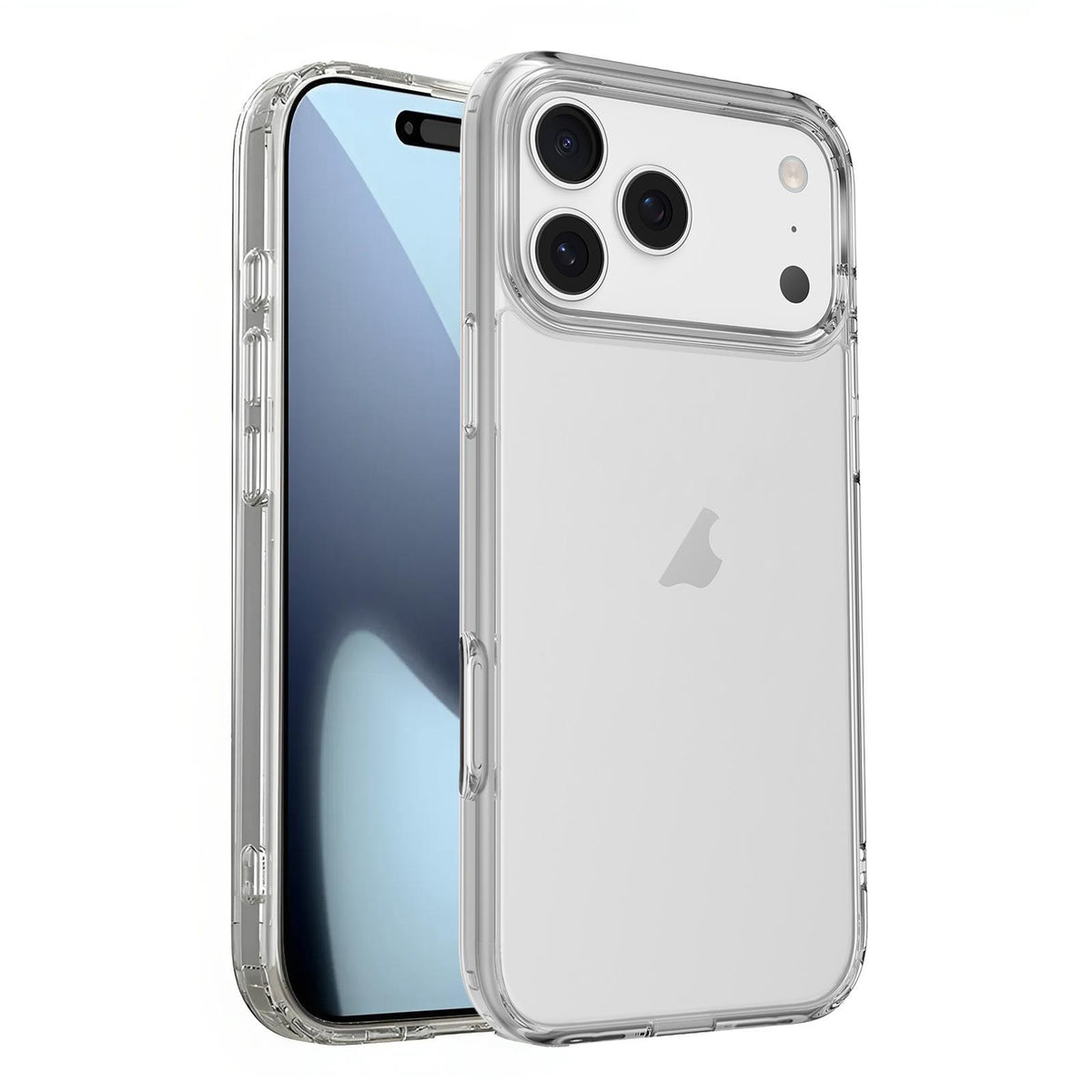 Compatible with iPhone 18 Pro Max Mutural Ice Series TPU Phone Case - Transparent