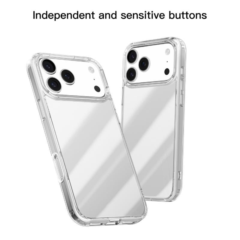 Compatible with iPhone 18 Pro Max Mutural Ice Series TPU Phone Case - Transparent