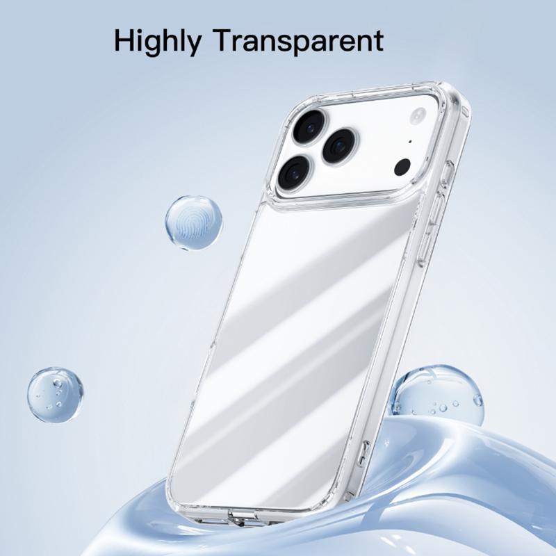 Compatible with iPhone 18 Pro Max Mutural Ice Series TPU Phone Case - Transparent