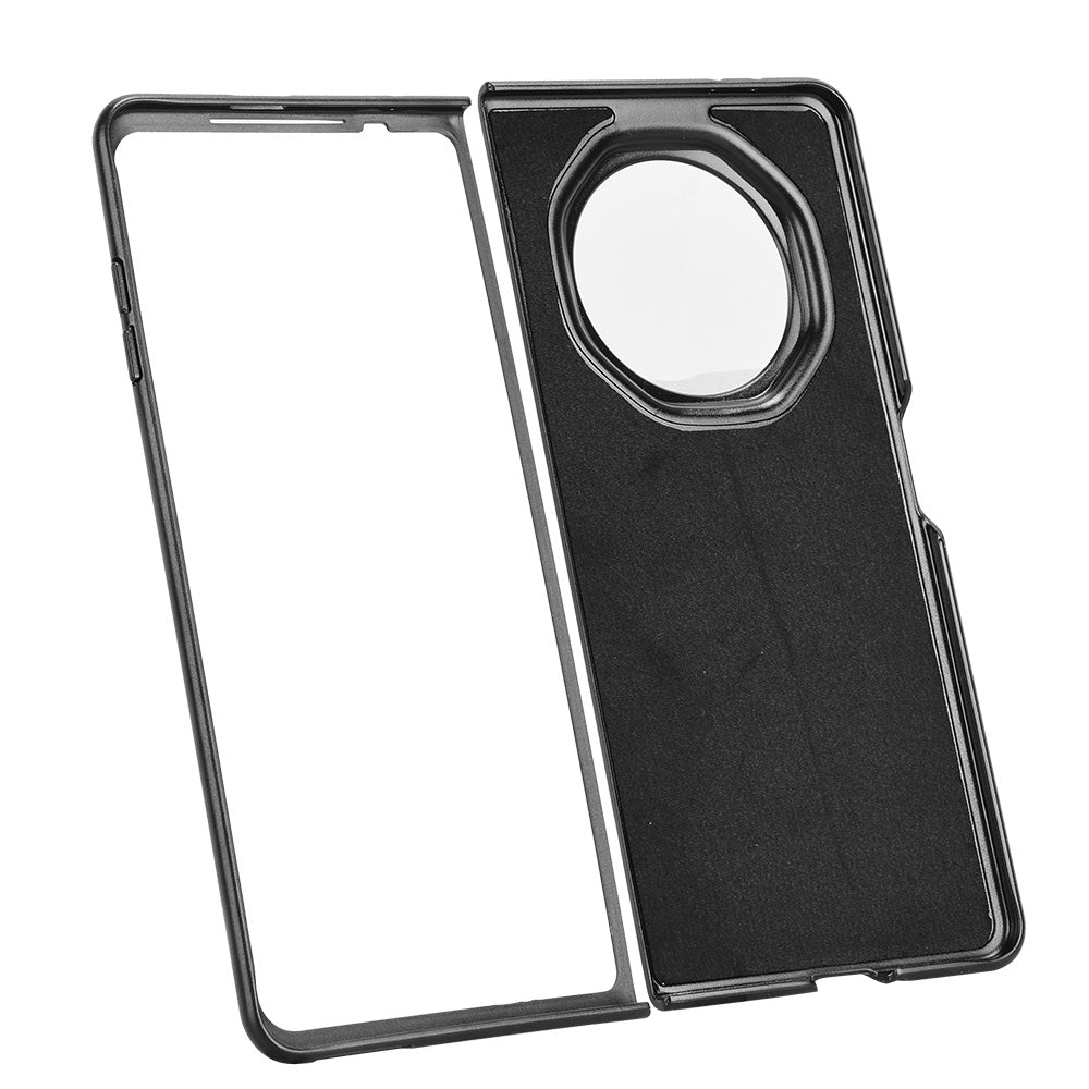 For Honor Magic V3 Wristband Leather Back Phone Case(Black)