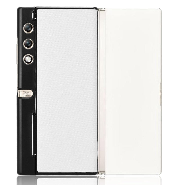 For Honor V Purse PU Leather PC Phone Case(White)