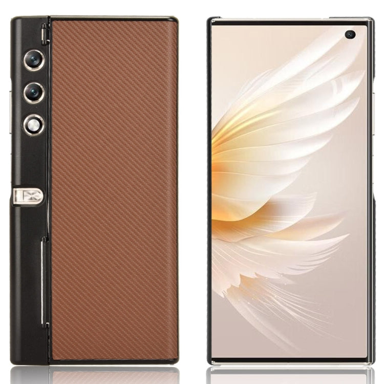 For Honor V Purse PU Leather PC Phone Case(Brown)