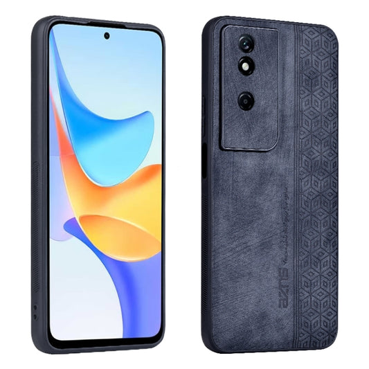 For Honor Play 50 Plus AZNS 3D Embossed Skin Feel Phone Case(Black)