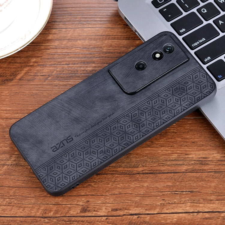 For Honor Play 50 Plus AZNS 3D Embossed Skin Feel Phone Case(Black)