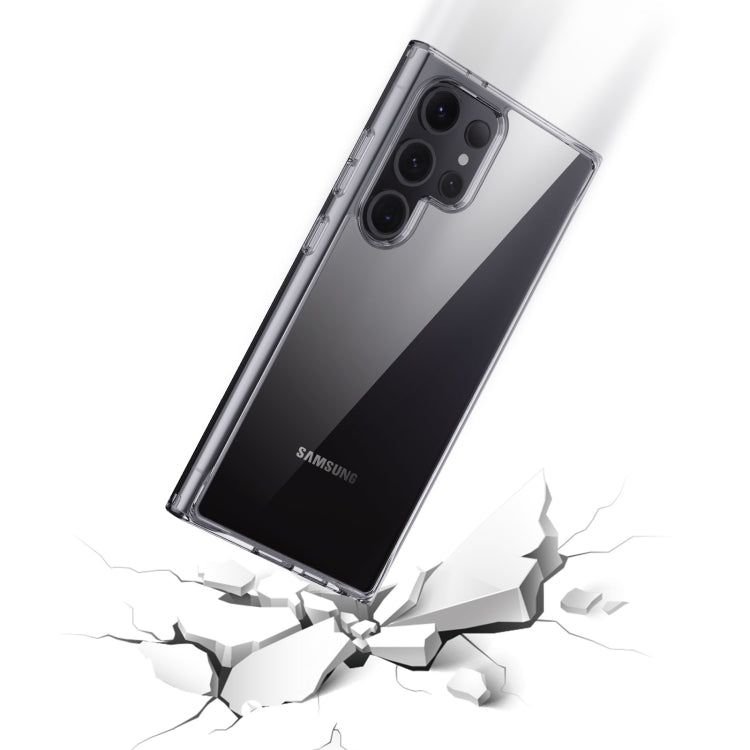 For Samsung Galaxy S24 5G Crystal Series PC + TPU Phone Case(Transparent)