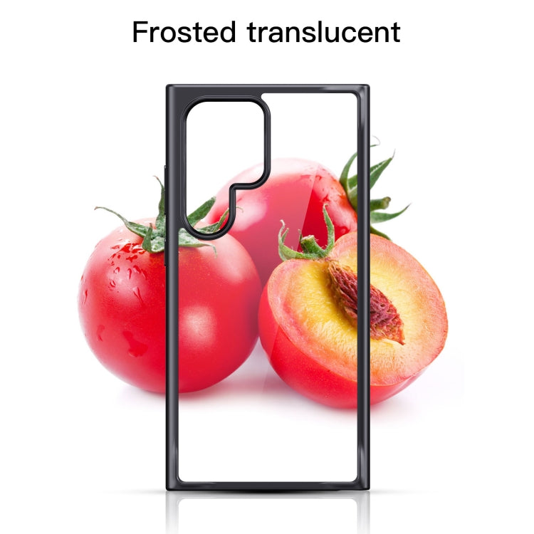 For Samsung Galaxy S24 5G Ming Shield Hybrid Frosted Transparent PC + TPU Scratchproof Phone Case(Frosted White)