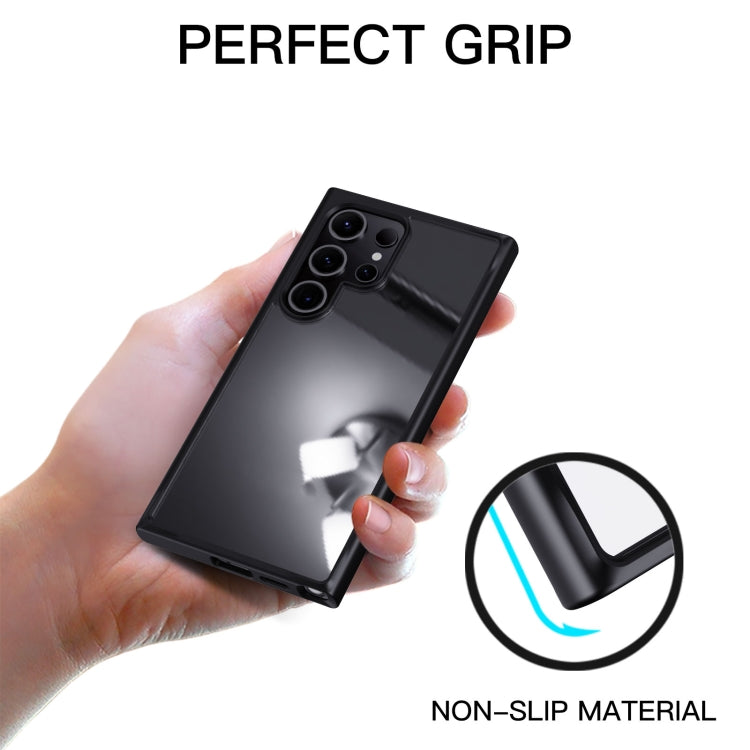 For Samsung Galaxy S24 5G Ming Shield Hybrid Frosted Transparent PC + TPU Scratchproof Phone Case(Frosted White)
