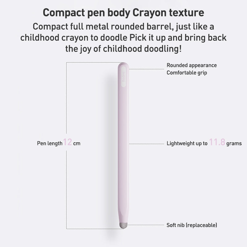 Xiaomi Redmi Graffiti Stylus For Most Capacitive Touch Screens(Purple)