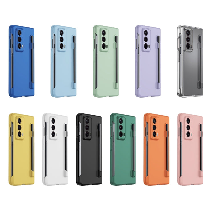 For Honor Magic Vs2 Integrated Skin Feel PC Phone Case with Pen / Pen Box(Black)