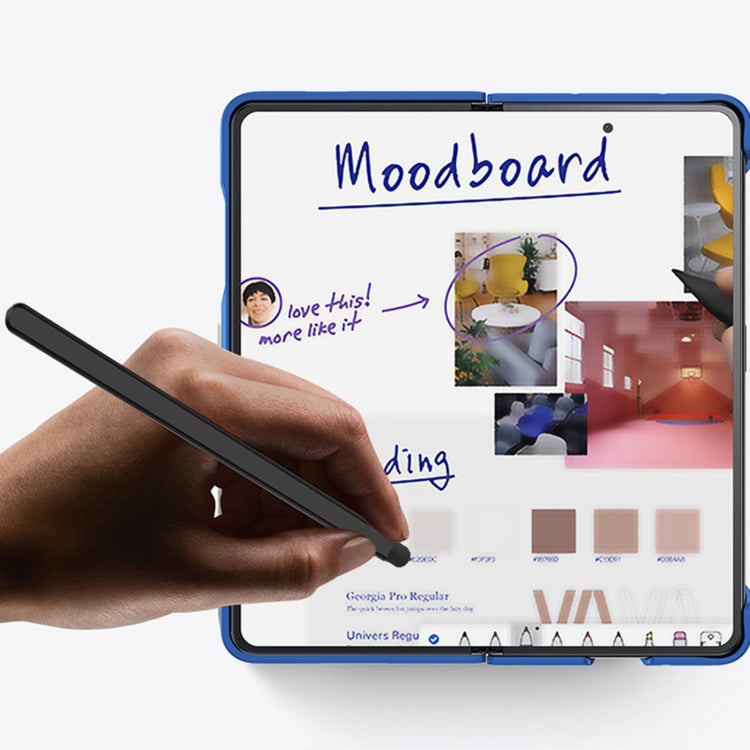 For Honor Magic Vs2 Integrated Skin Feel PC Phone Case with Pen / Pen Box(Light Green)