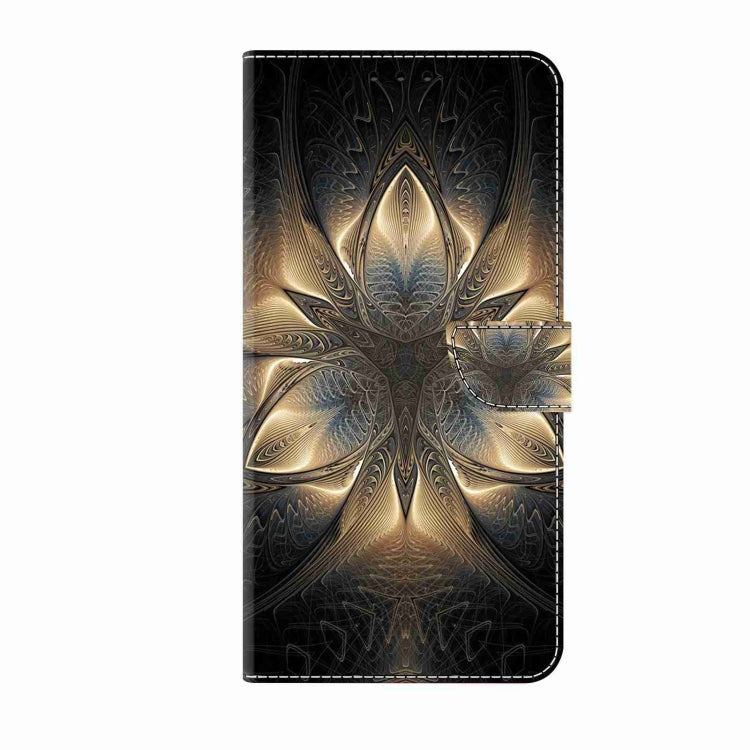 For Samsung Galaxy S24 5G Crystal 3D Shockproof Protective Leather Phone Case(Luminous Building)