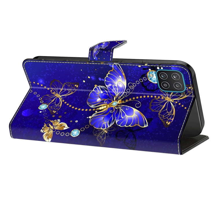 For Honor Magic6 Lite Crystal 3D Shockproof Protective Leather Phone Case(Diamond Butterfly)