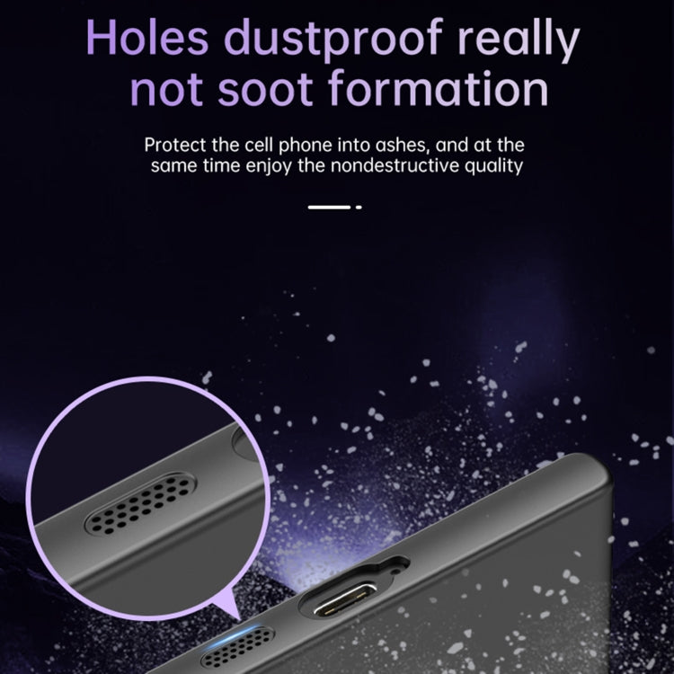 For Samsung Galaxy S24 5G Matte Magsafe Magnetic Phone Case with Trolley Holder(Night Purple)