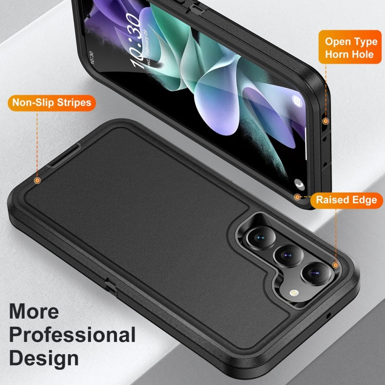 For Samsung Galaxy S24 5G Life Waterproof Rugged Phone Case(Black)