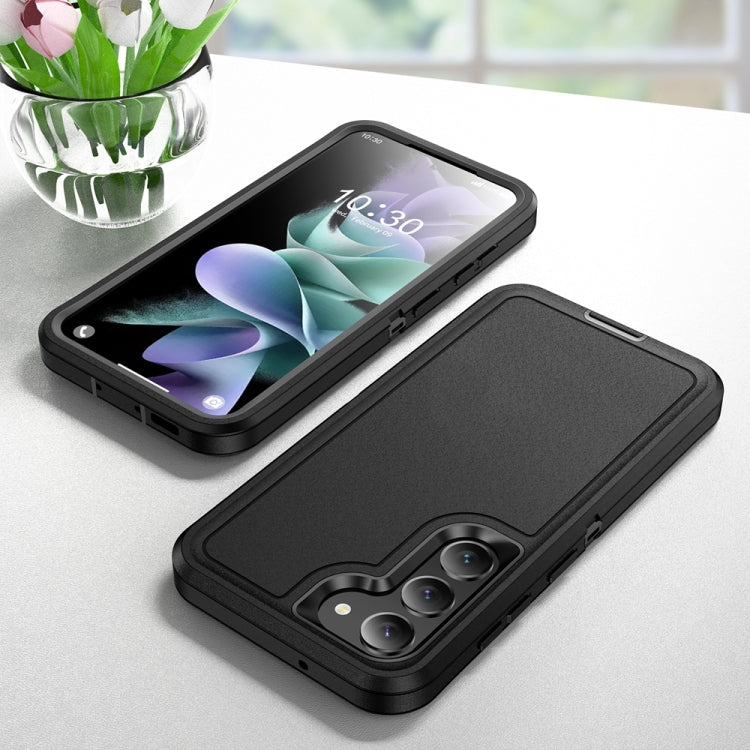 For Samsung Galaxy S24 5G Life Waterproof Rugged Phone Case(Black)