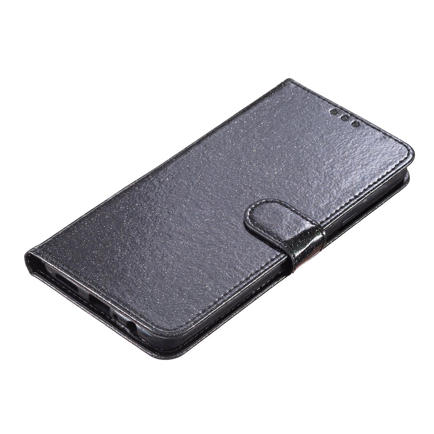 For Xiaomi 15 Pro Glitter Powder Flip Leather Phone Case(Black)