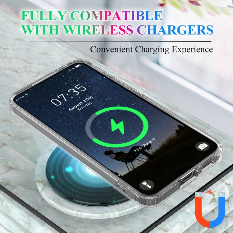 For Samsung Galaxy S24 5G MagSafe Magnetic Acrylic TPU Phone Case(Transparent)