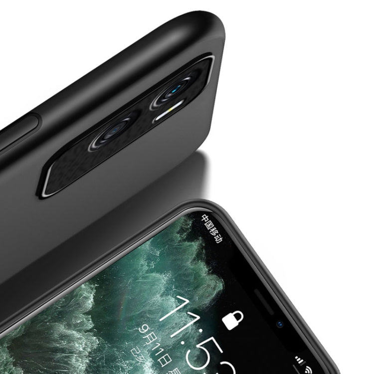 For Honor X50i Classic Tilt Strip Grain Magnetic Shockproof PC + TPU Phone Case(Blue)