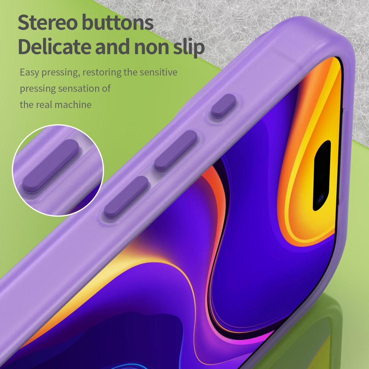 Compatible with iPhone 18 Pro Max MagSafe Frosted Translucent TPU + PC Full Coverage Phone Case - Dark Purple