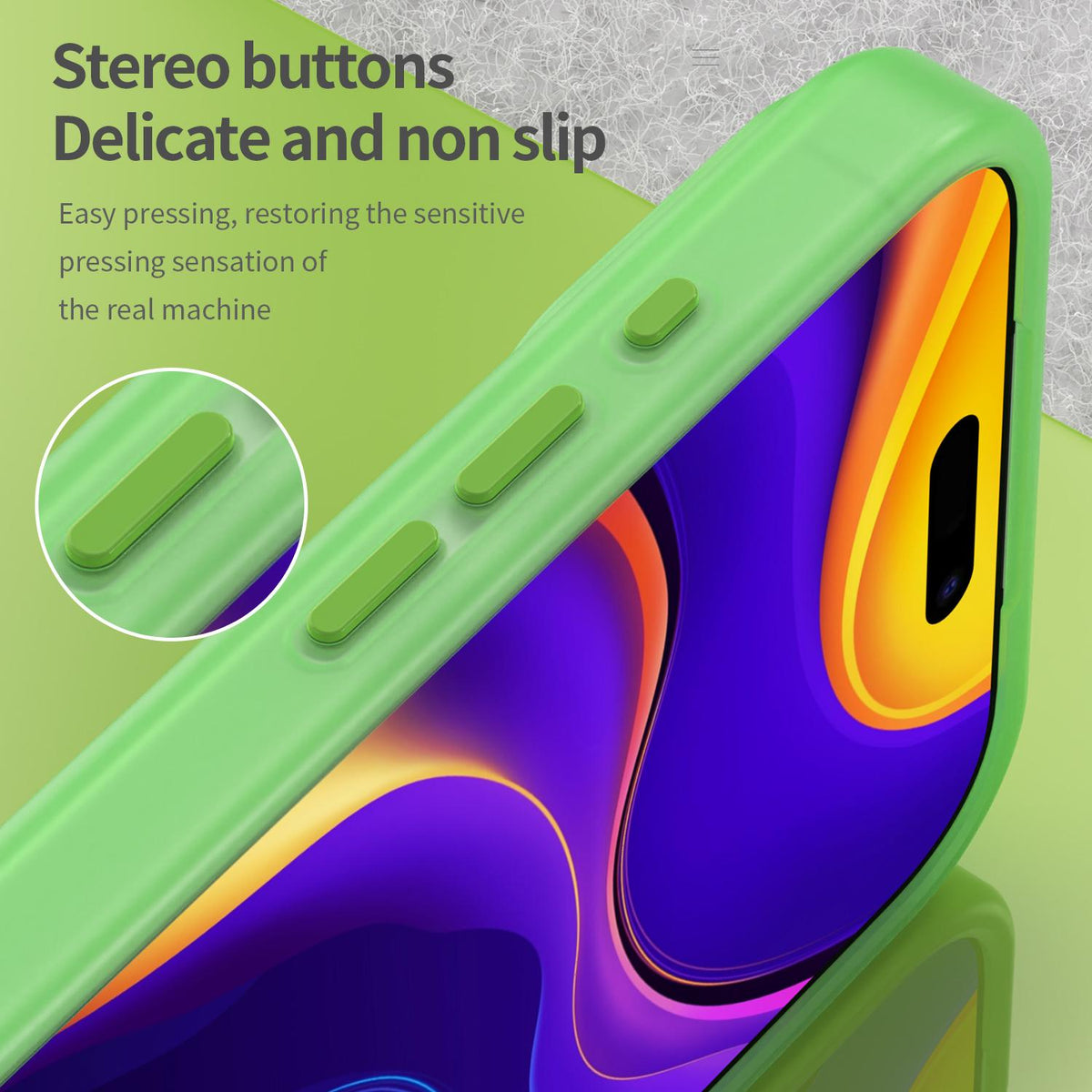 Compatible with iPhone 18 Pro Max MagSafe Frosted Translucent TPU + PC Full Coverage Phone Case - Green