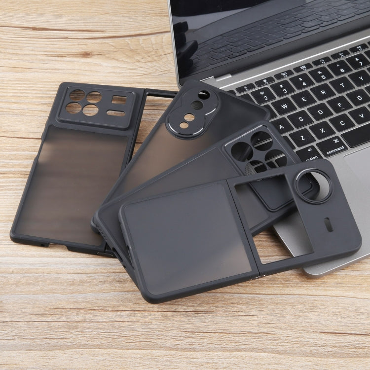 For Samsung Galaxy S24 5G Fine Pore Matte Black TPU + PC Phone Case