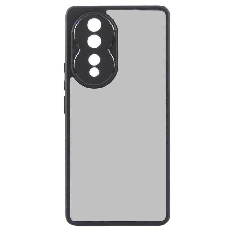 For Honor 80 Fine Pore Matte Black TPU + PC Phone Case