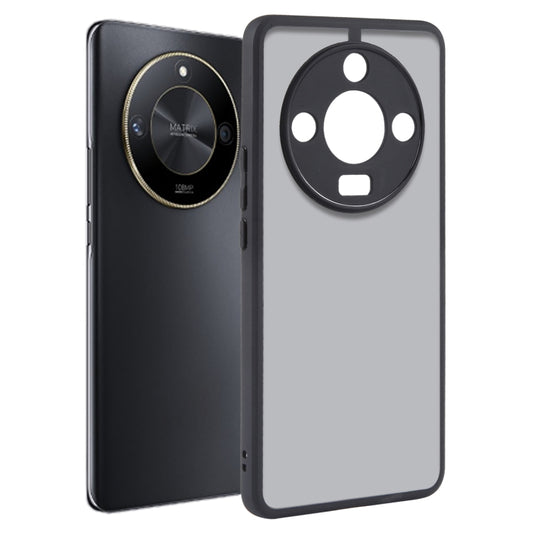 For Honor X50 Fine Pore Matte Black TPU + PC Phone Case