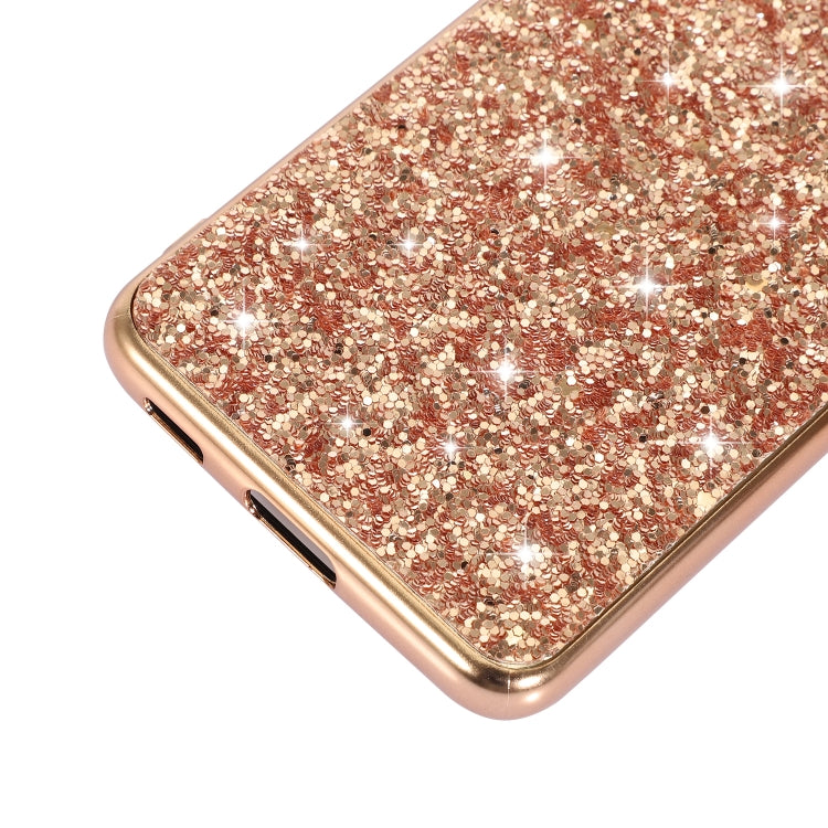 For Samsung Galaxy S24 5G Glitter Powder TPU Phone Case(Gold)