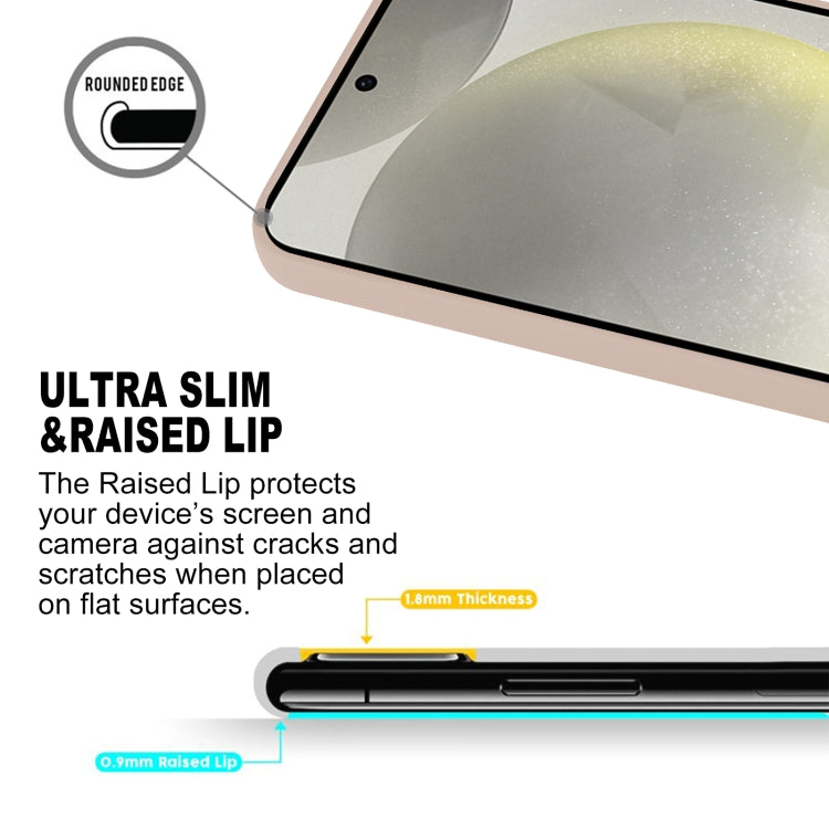 For Samsung Galaxy S24 5G GOOSPERY SOFT FEELING Liquid TPU Soft Phone Case(Apricot)