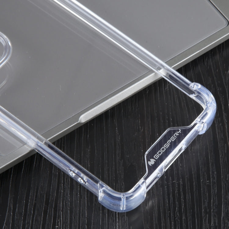 For Samsung Galaxy S24 5G MERCURY GOOSPERY SUPER Four-Corner Shockproof TPU Phone Case(Transparent)