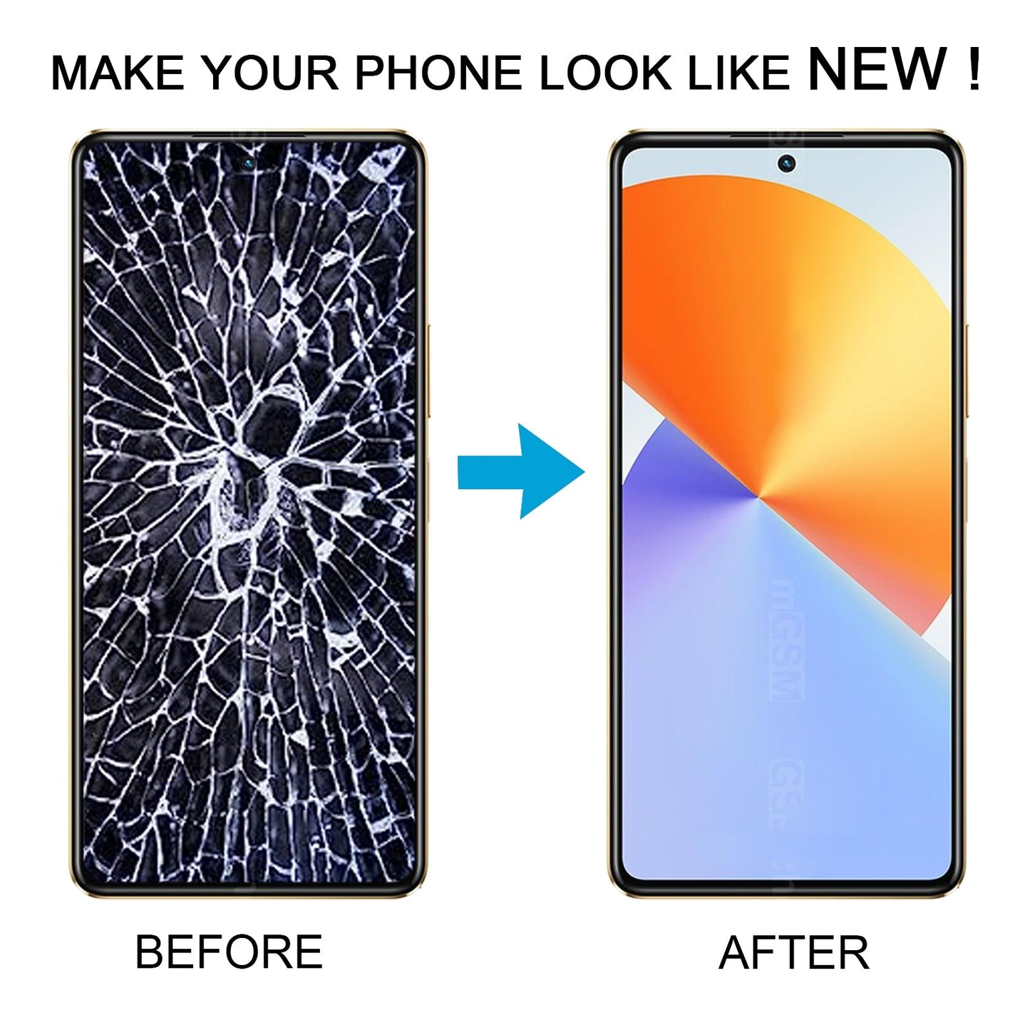 For Tecno Camon 20 Pro 5G OEM LCD Screen with Digitizer Full Assembly