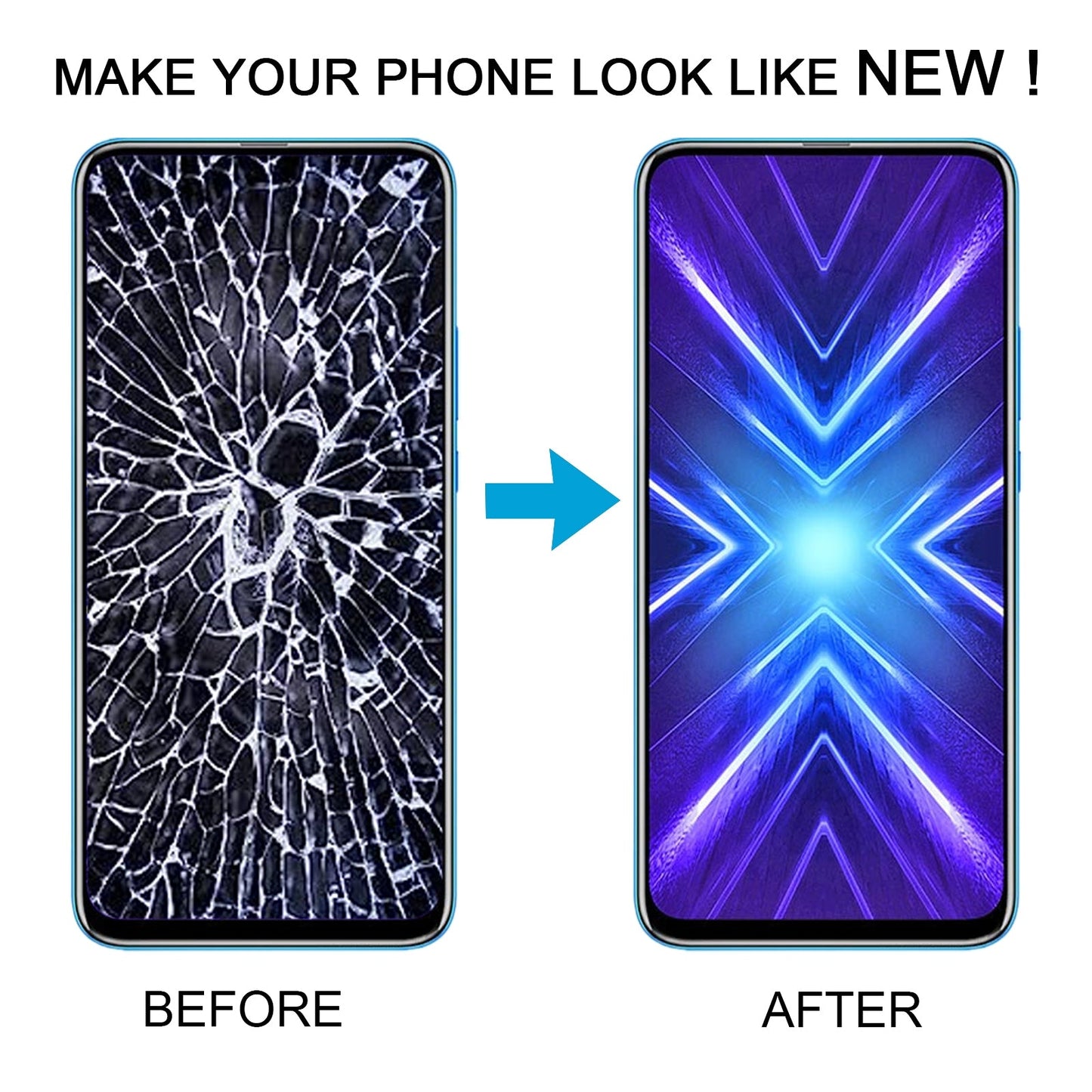 For Honor 9X Cog LCD Screen with Digitizer Full Assembly