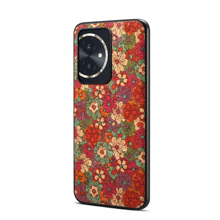 For Honor 100 Four Seasons Flower Language Series TPU Phone Case(Summer Red)